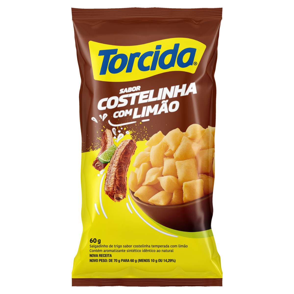 SALGADINHOS TORCIDA 60GR COSTELA