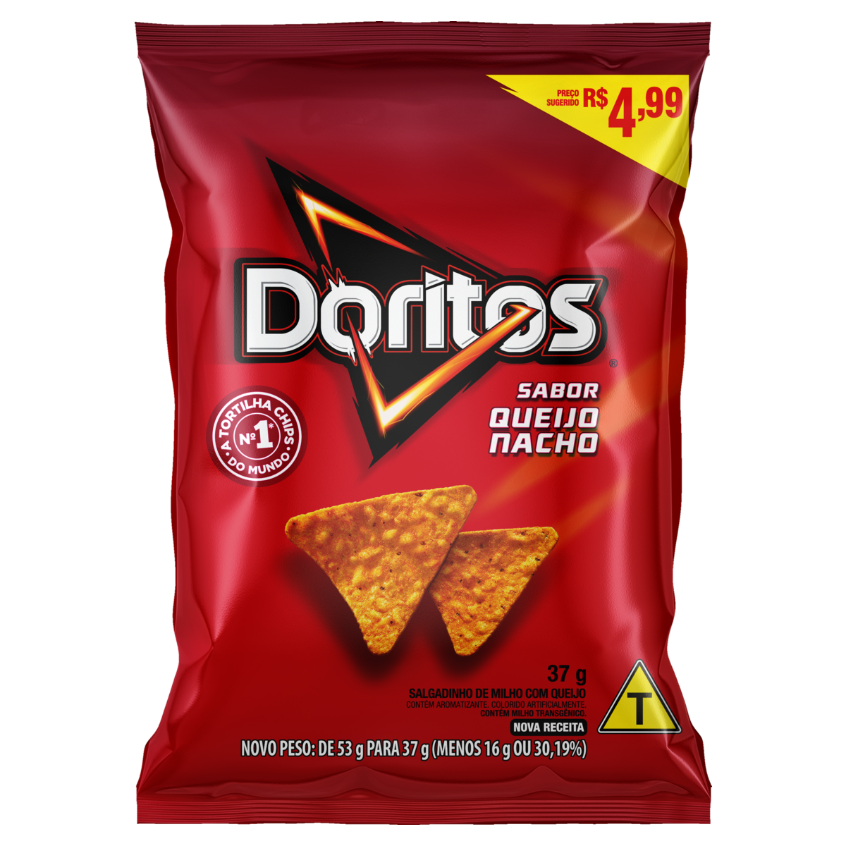 SALGADINHOS DORITOS 37GR NACHO C/PRECO