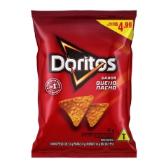 SALGADINHOS DORITOS NACHO COM PREÇO 37G