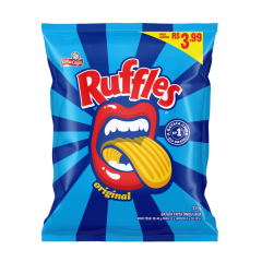 BATATA RUFFLES ORIGINAL COM PREÇO 32G
