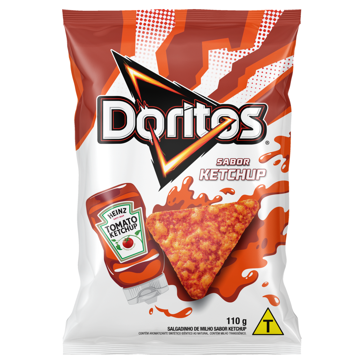 SALGADINHOS DORITOS 110GR KETCHUP