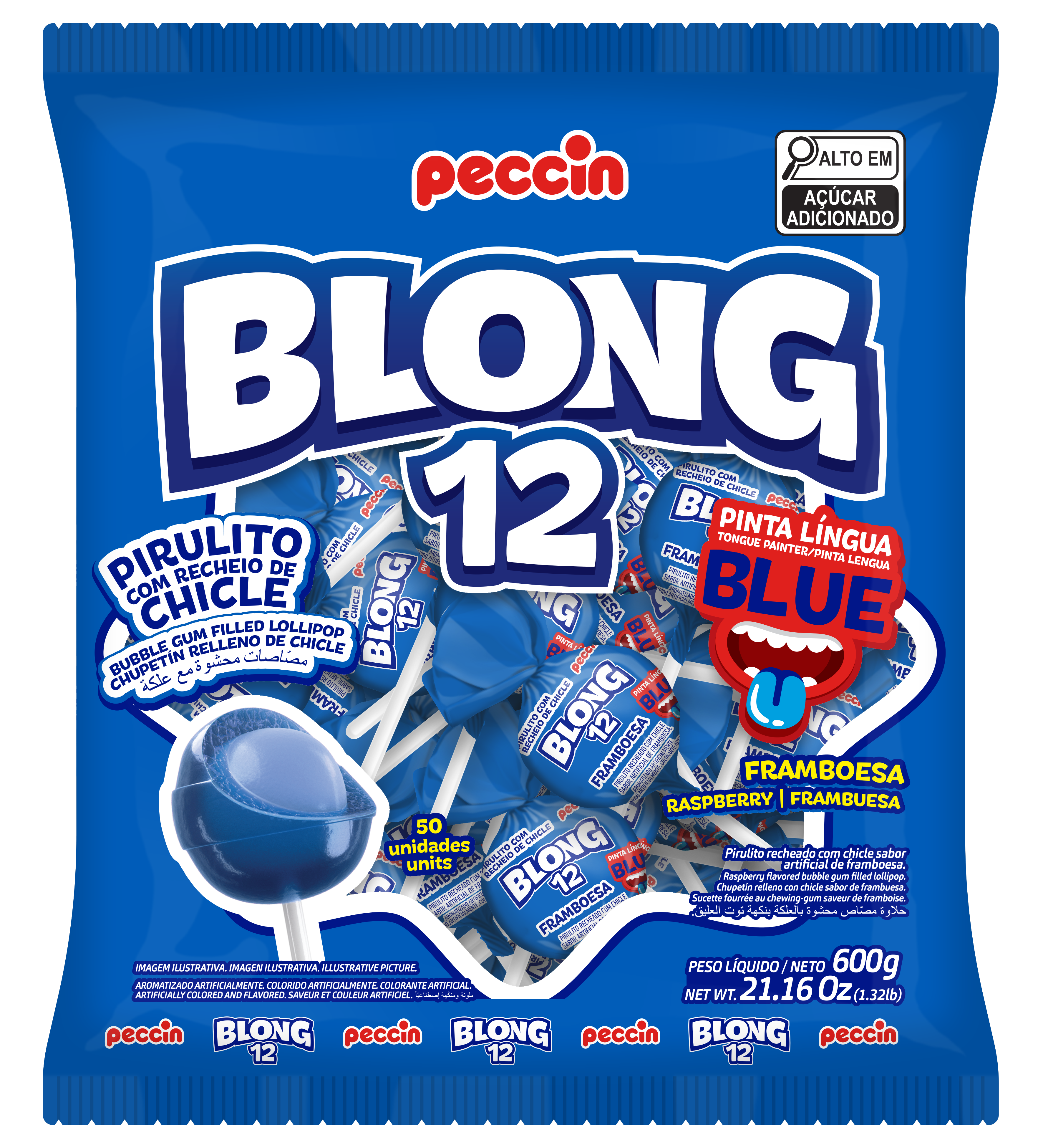 PIRULITO BLONG 600GR BLUE