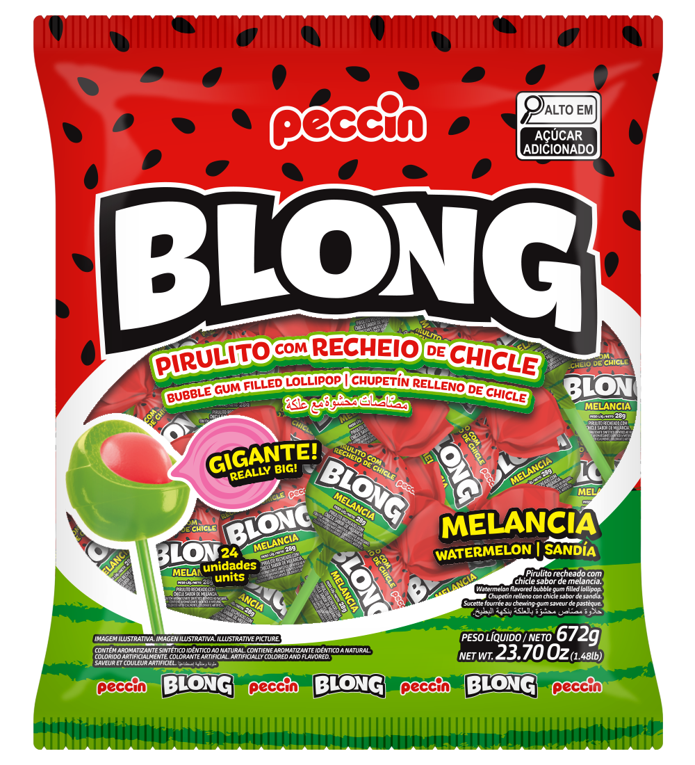 PIRULITO BLONG 600GR MELANCIA