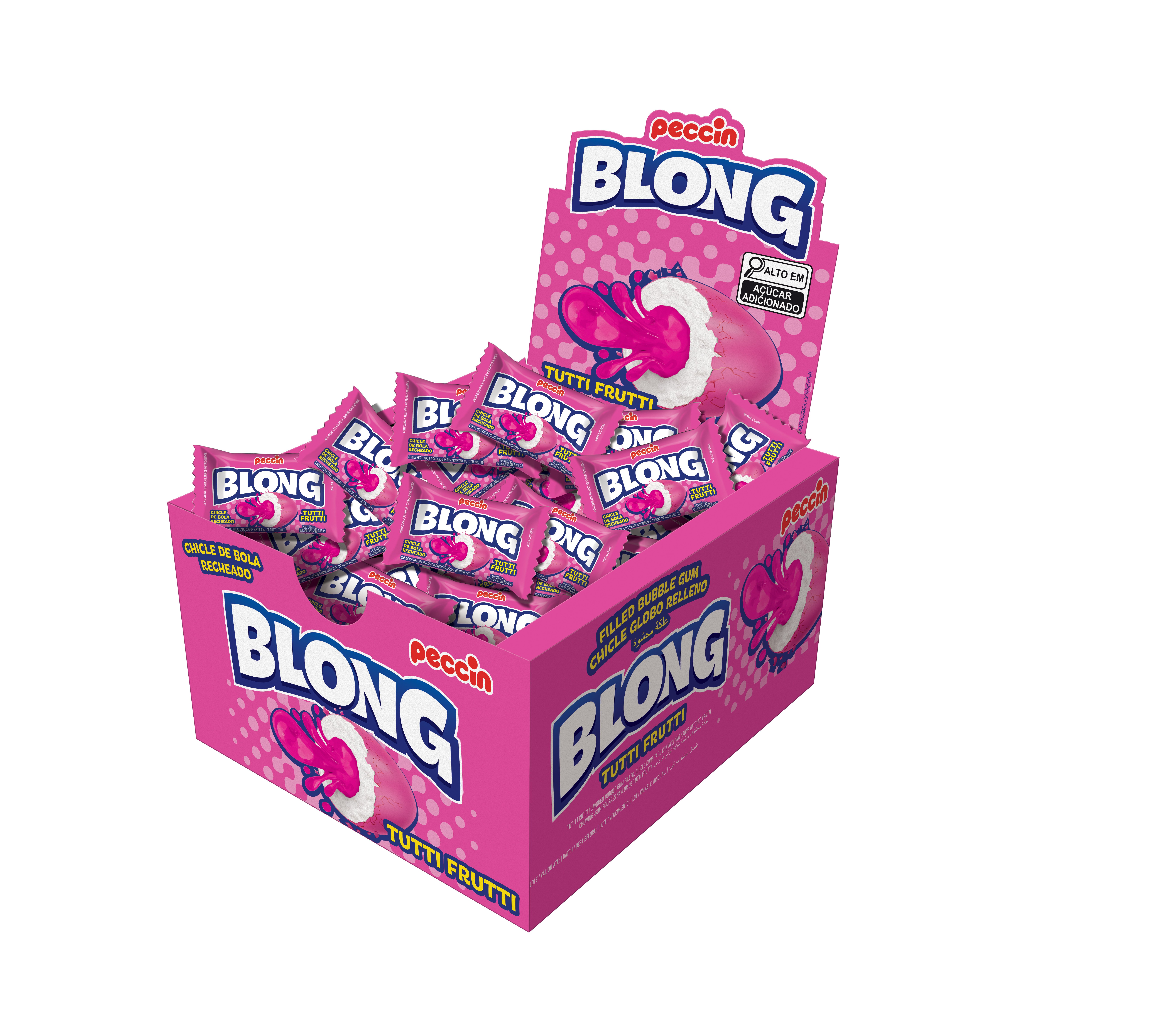CHICLE BLONG 200GR TUTTI FRUIT