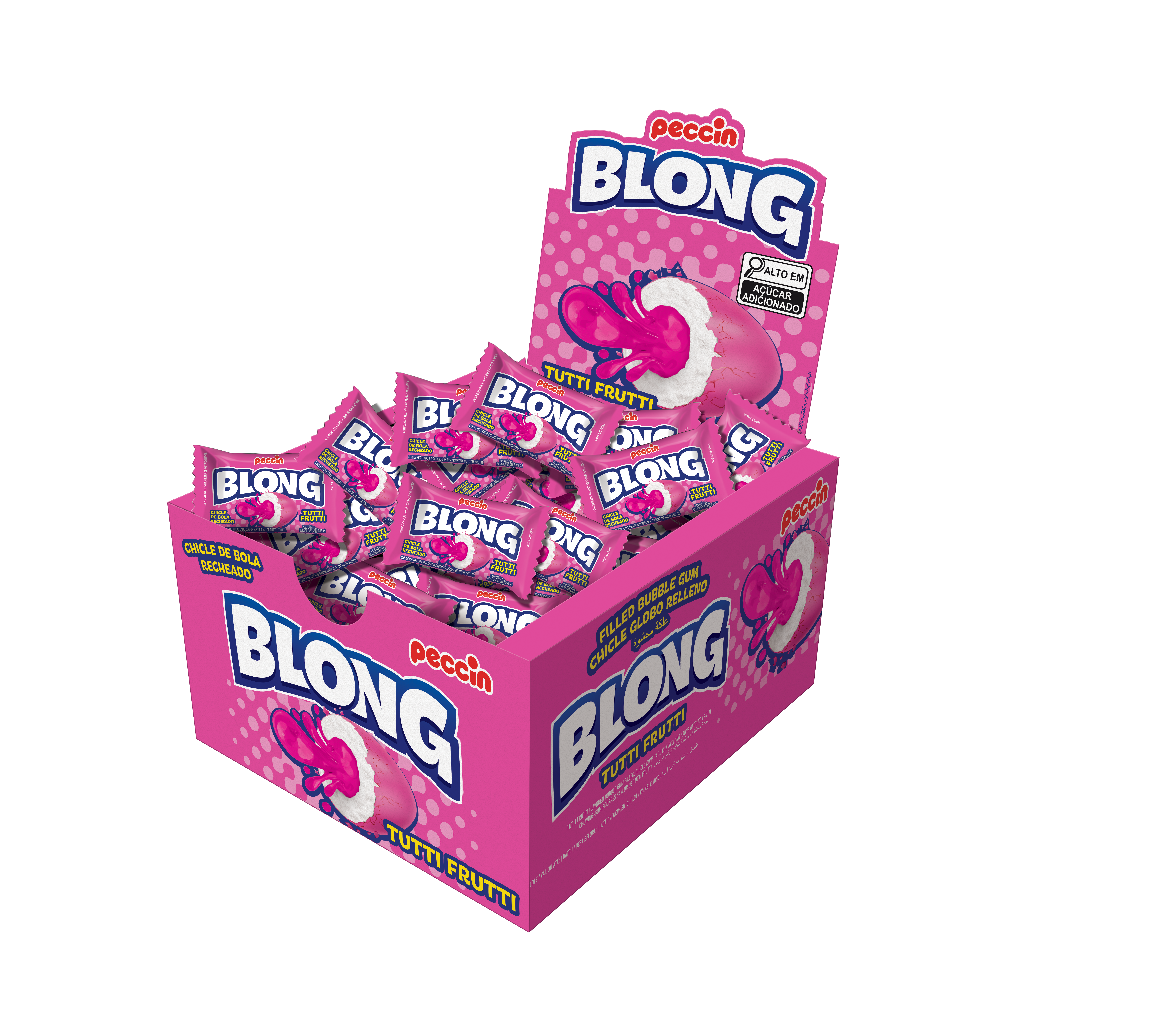 CHICLE BLONG 200GR TUTTI FRUIT