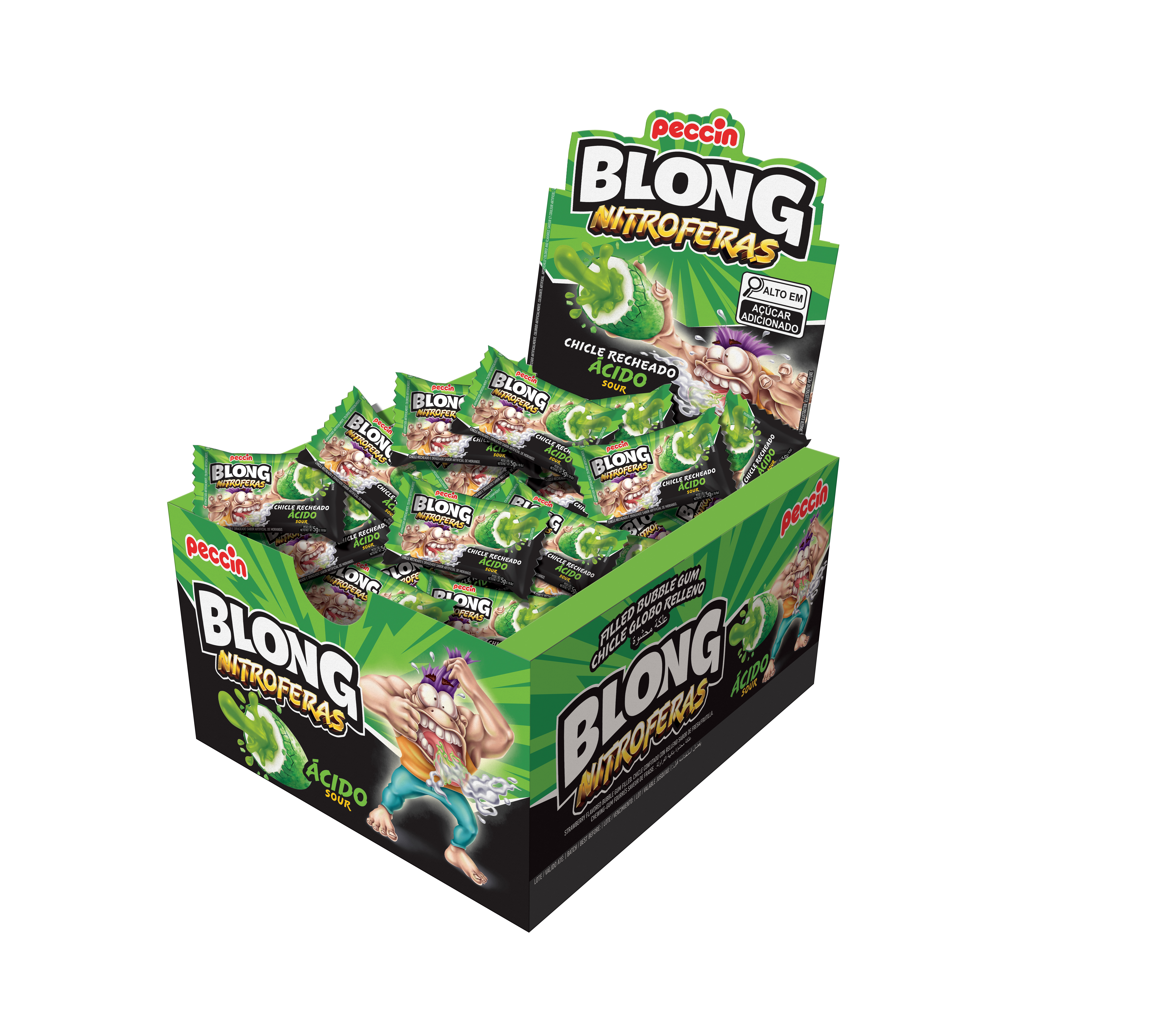 CHICLE BLONG 200GR NITROFERAS ACIDO