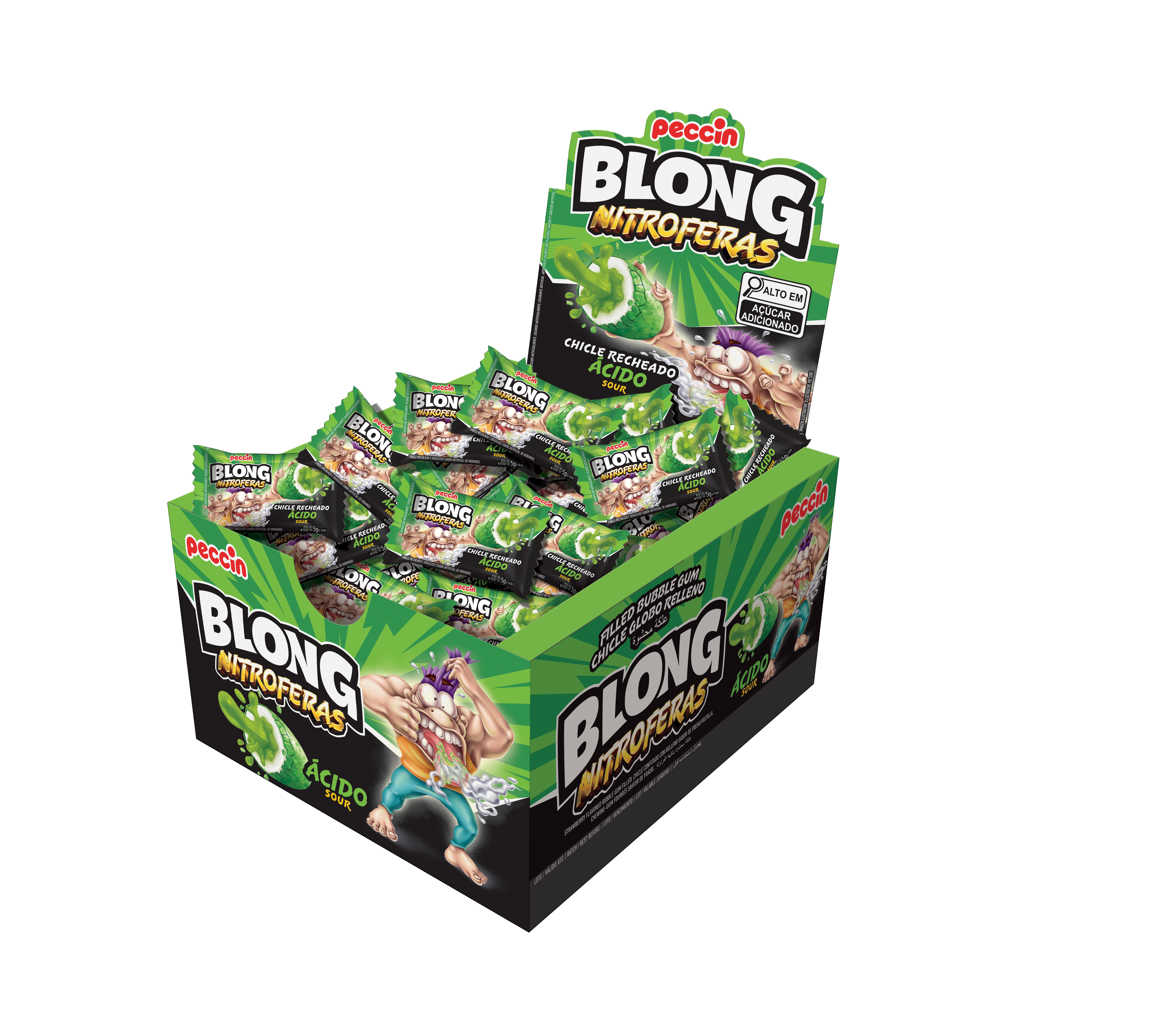 CHICLE BLONG 200GR NITROFERAS ACIDO