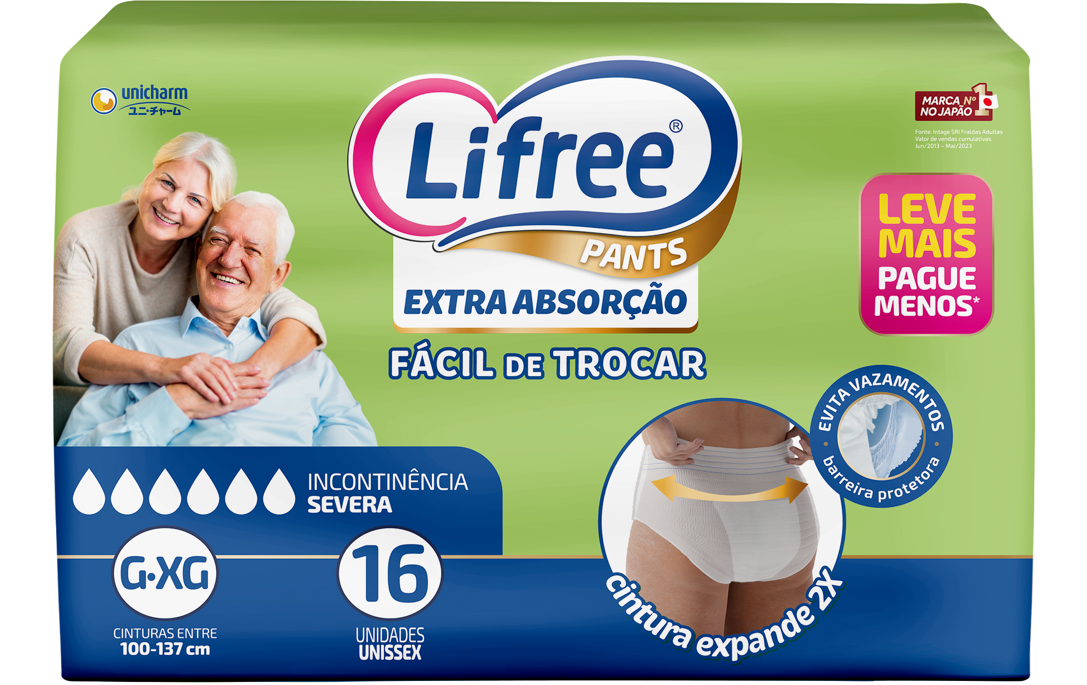 FDA ADULTA LIFREE EXTRA ABS G/XG C/16