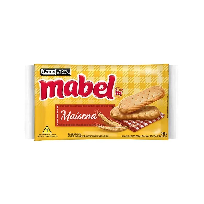 BISC. LAMIN. DOCE MABEL MAIZENA 20X300G
