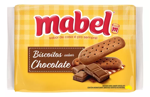 BISC LAMINADO DOCE MABEL CHOCOLATE 300G
