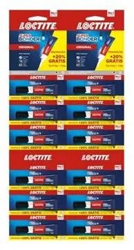 SUPER BONDER 12X3,6GR GRATIS 0,06GR