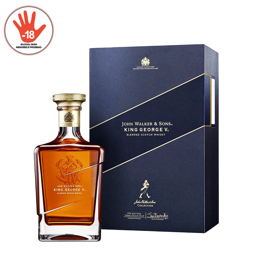 WHISKY JOHNNIE WALKER 750ML KING GEORG V