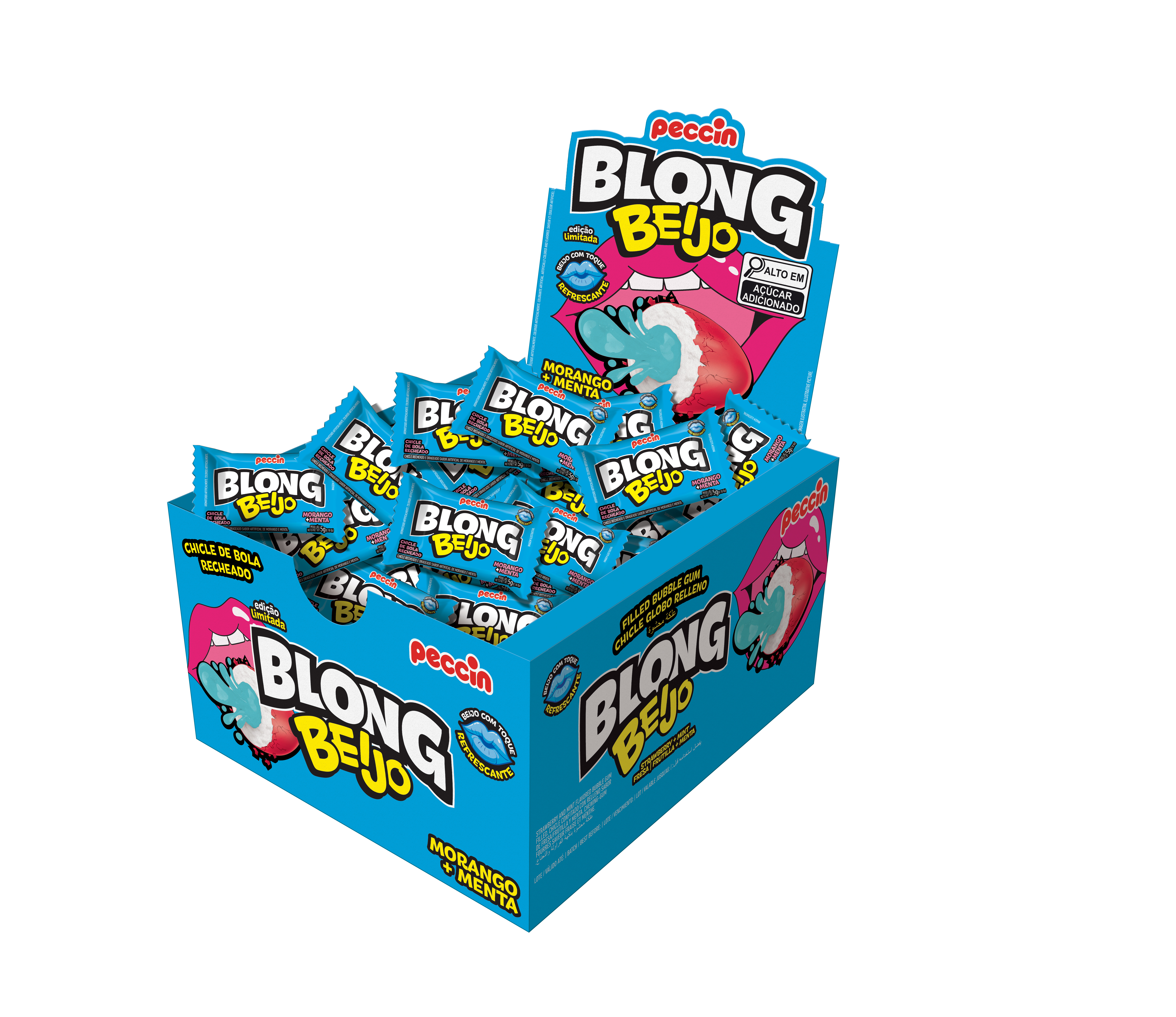 CHICLE BLONG BEIJO 200G