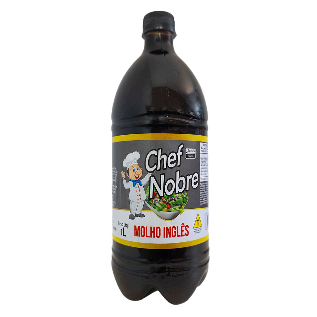MOLHO INGLES 1LT CHEF NOBRE