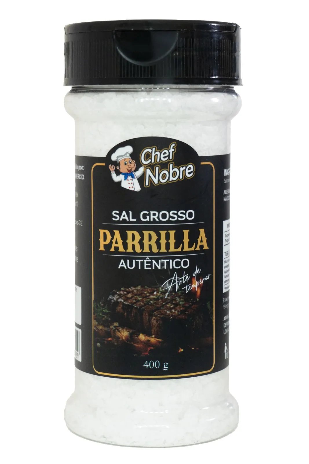 SAL DE PARRILLA 400GR AUTENTICO CHEF NOB