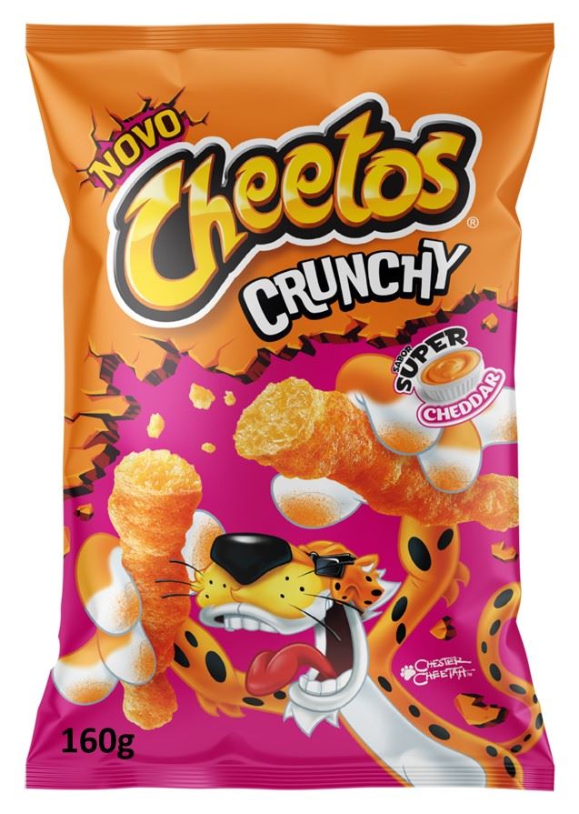 SALGADINHOS CHEETOS 160GR CRUNCHY MCHEDD