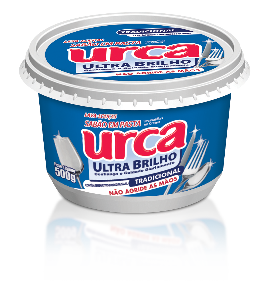 LAVA LOUCAS 500GR EM PASTA URCA TRAD.