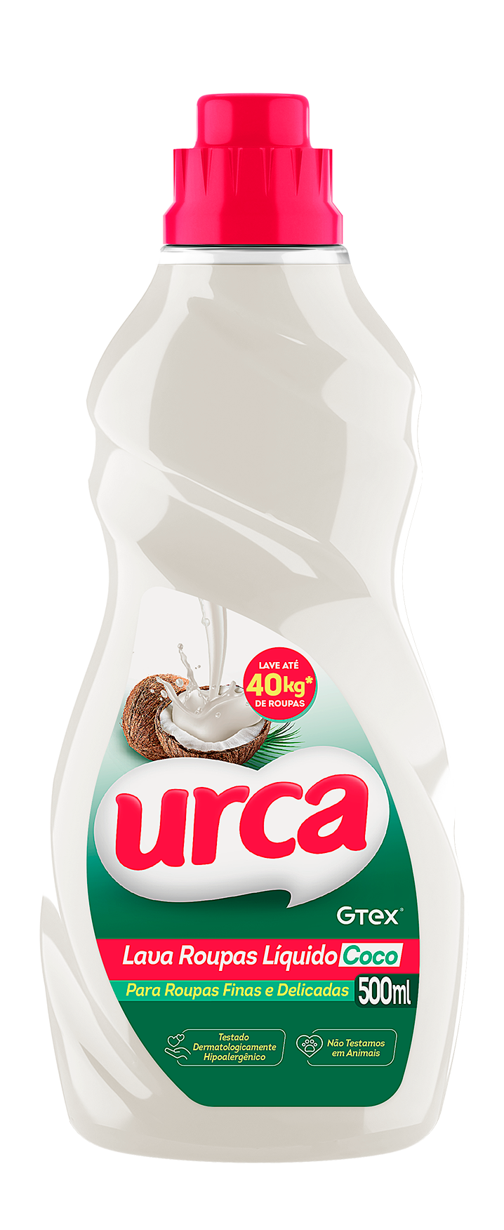 LAVA ROUPAS LIQ.500ML URCA COCO