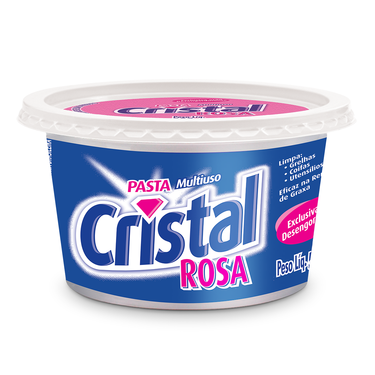 SB.EM PASTA 500GR CRISTAL ROSA