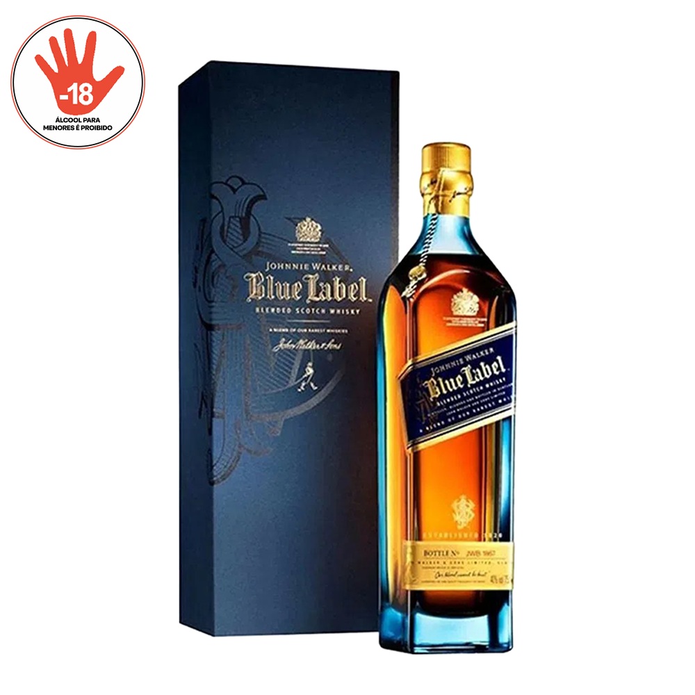 WHISKY JOHNNIE WALKER 750ML BLUE LABEL