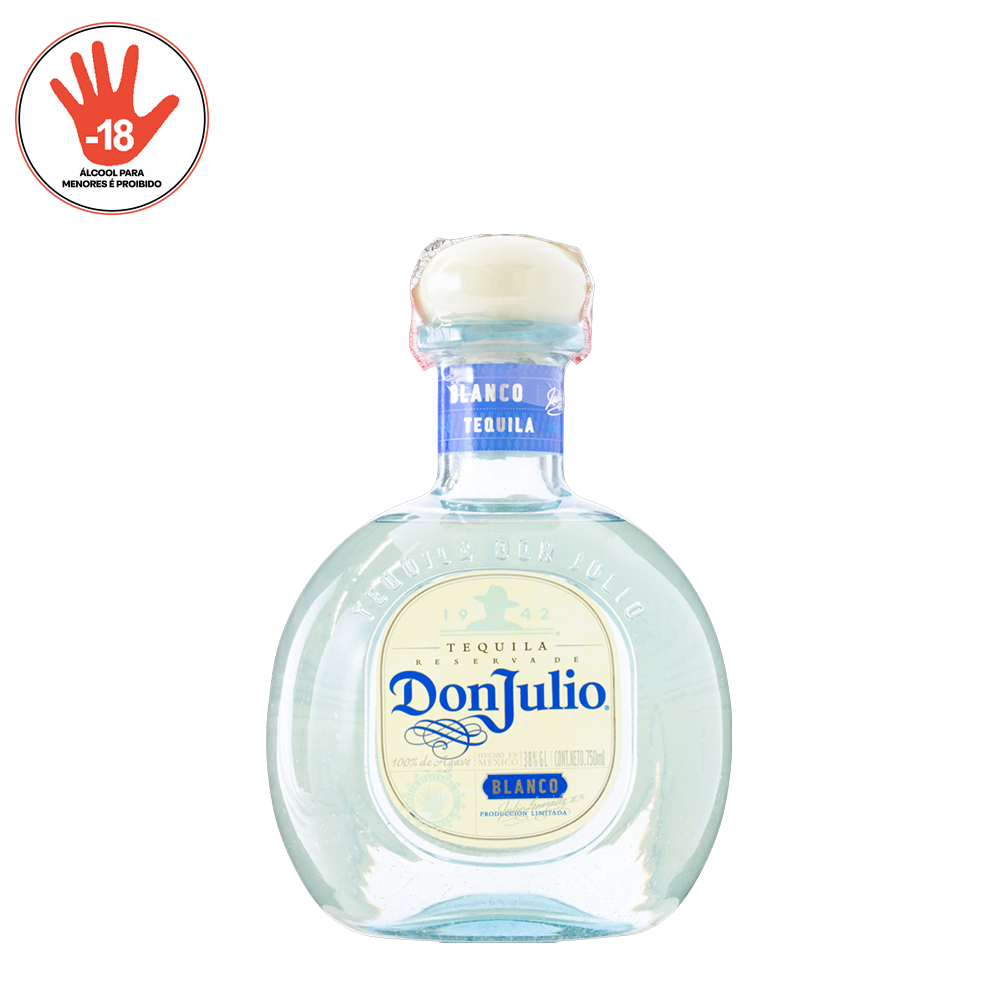 TEQUILA DON JULIO 750ML BLANCO
