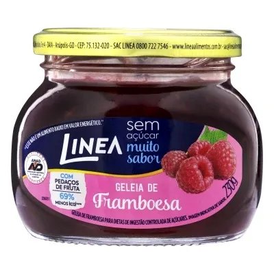 GELEIA DIET LINEA 230GR FRAMBOESA PT