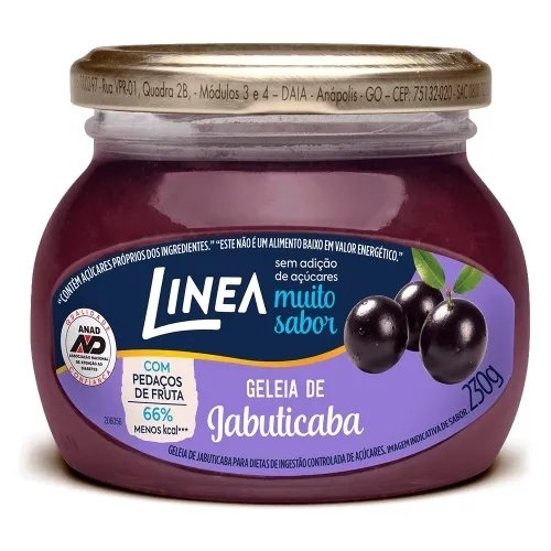 GELEIA DIET LINEA 230GR JABUTICABA PT