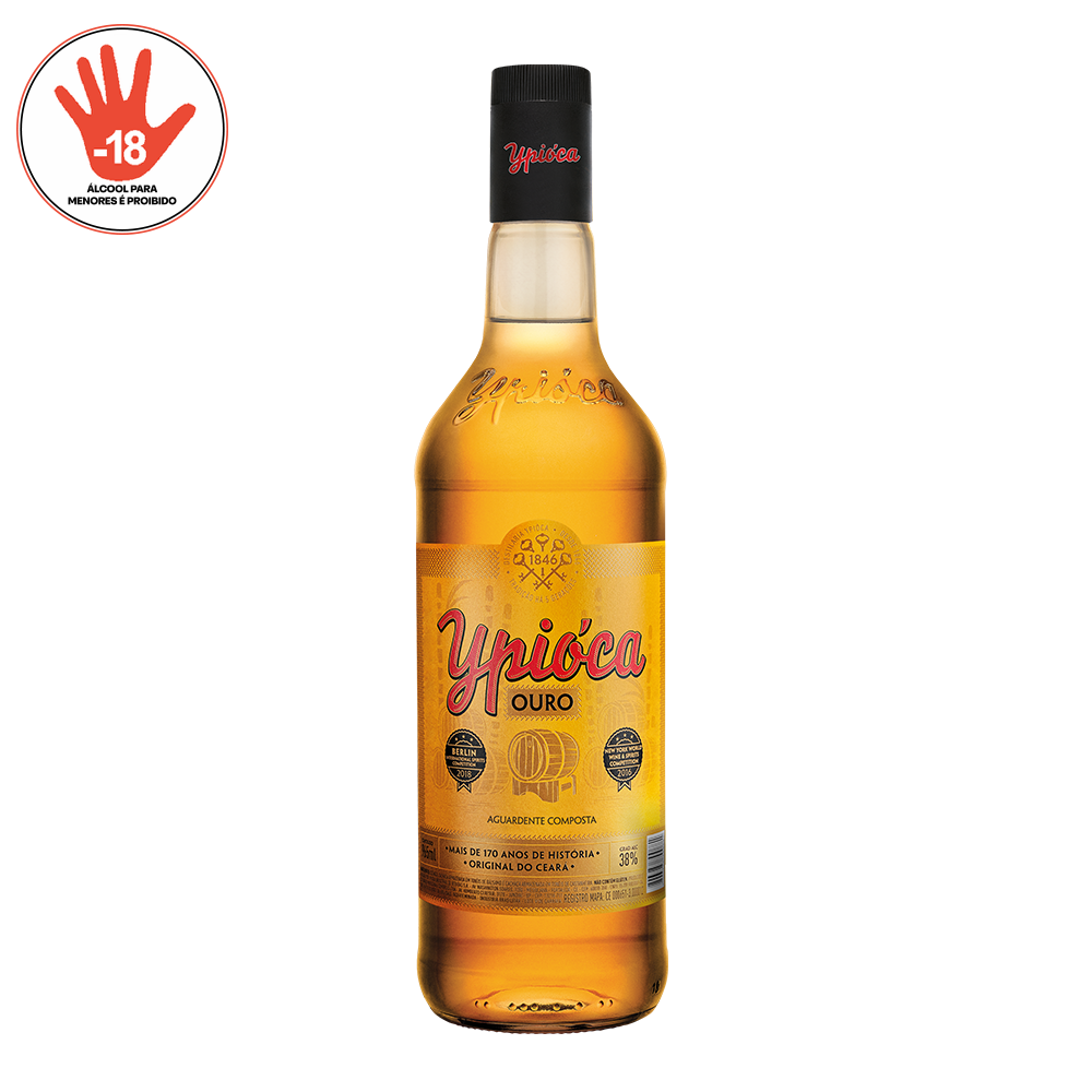 CACHACA YPIOCA 965ML CG OURO BRA