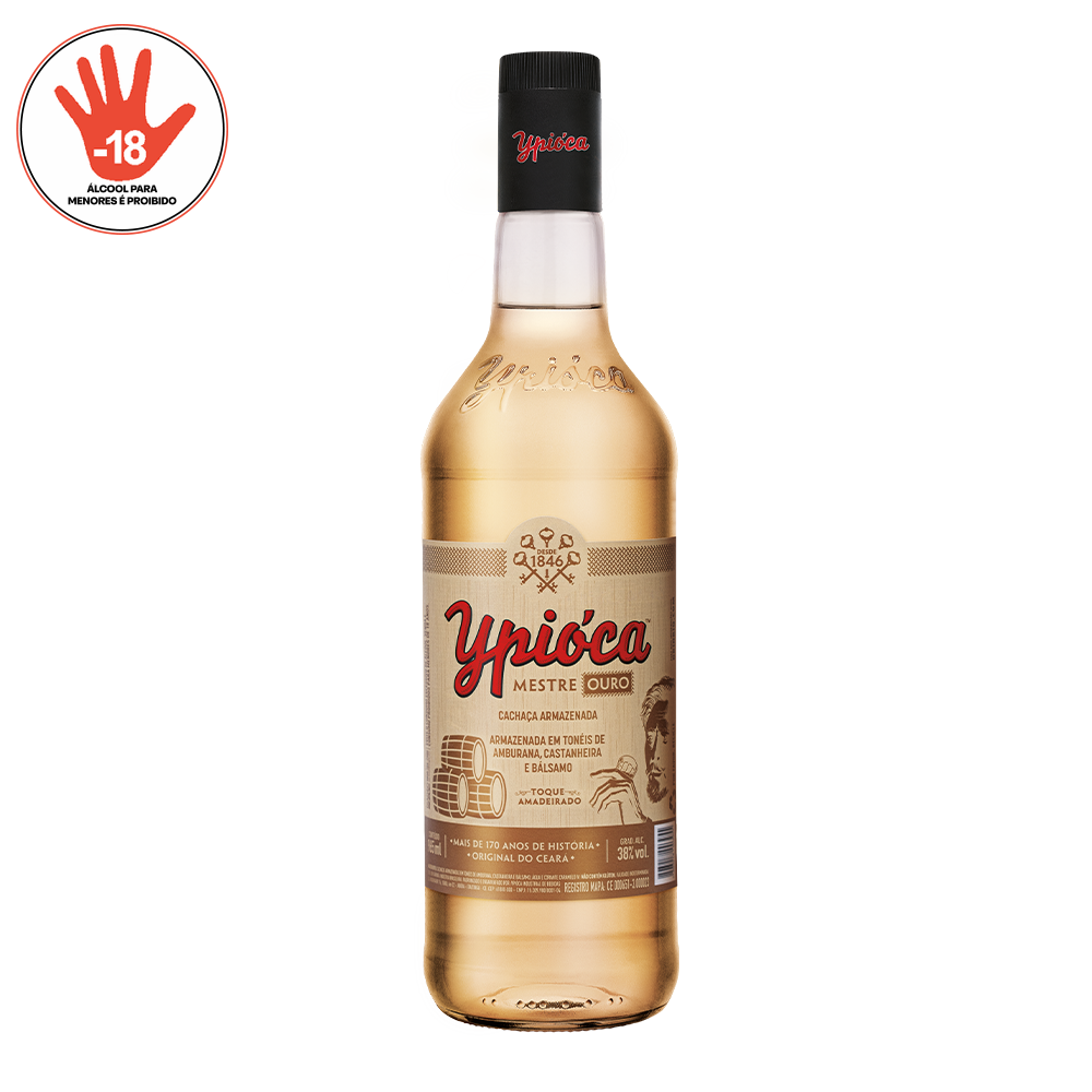 CACHACA YPIOCA 965ML CG OURO MESTRE