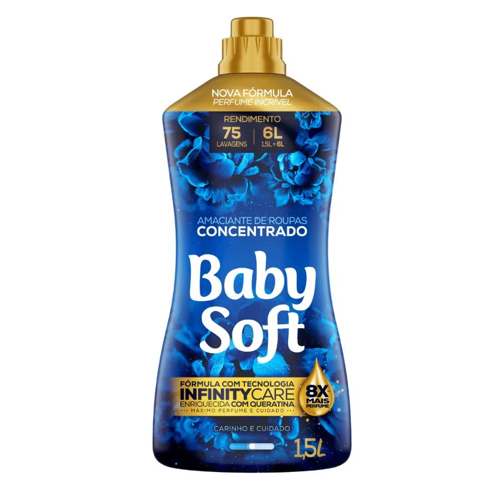 AMAC.BABY SOFT CONCEN. 1,5LT CARINHO AZU