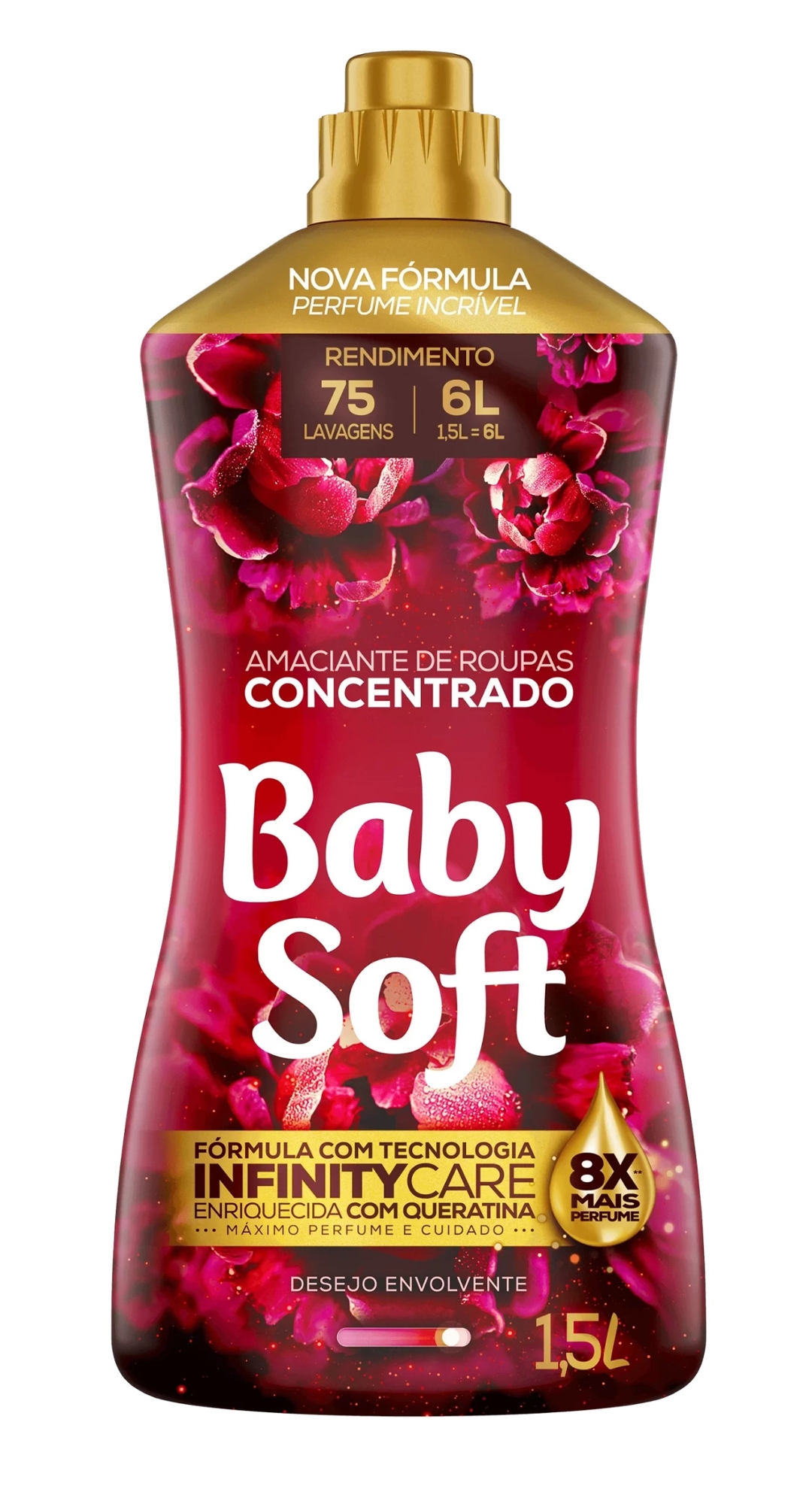 AMAC.BABY SOFT CONCEN. 1,5LT DESEJO ENVO