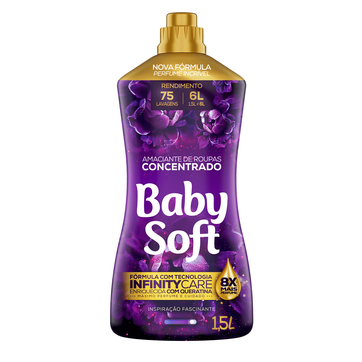 AMAC.BABY SOFT CONCEN. 1,5LT INSPIRACAO