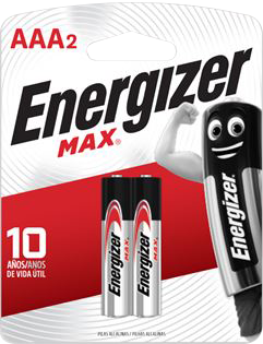 PILHA ENERGIZER MAX ALCAL. AAA PALITO CO