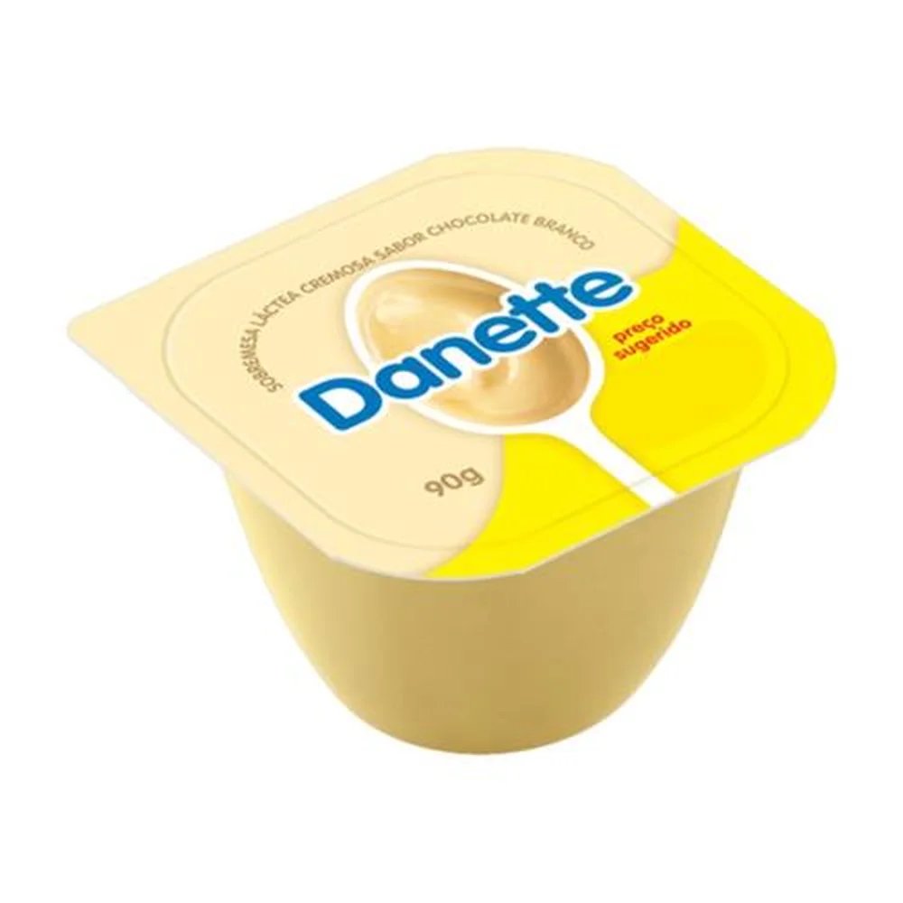 DANETTE CHOCOLATE BRANCO 90G