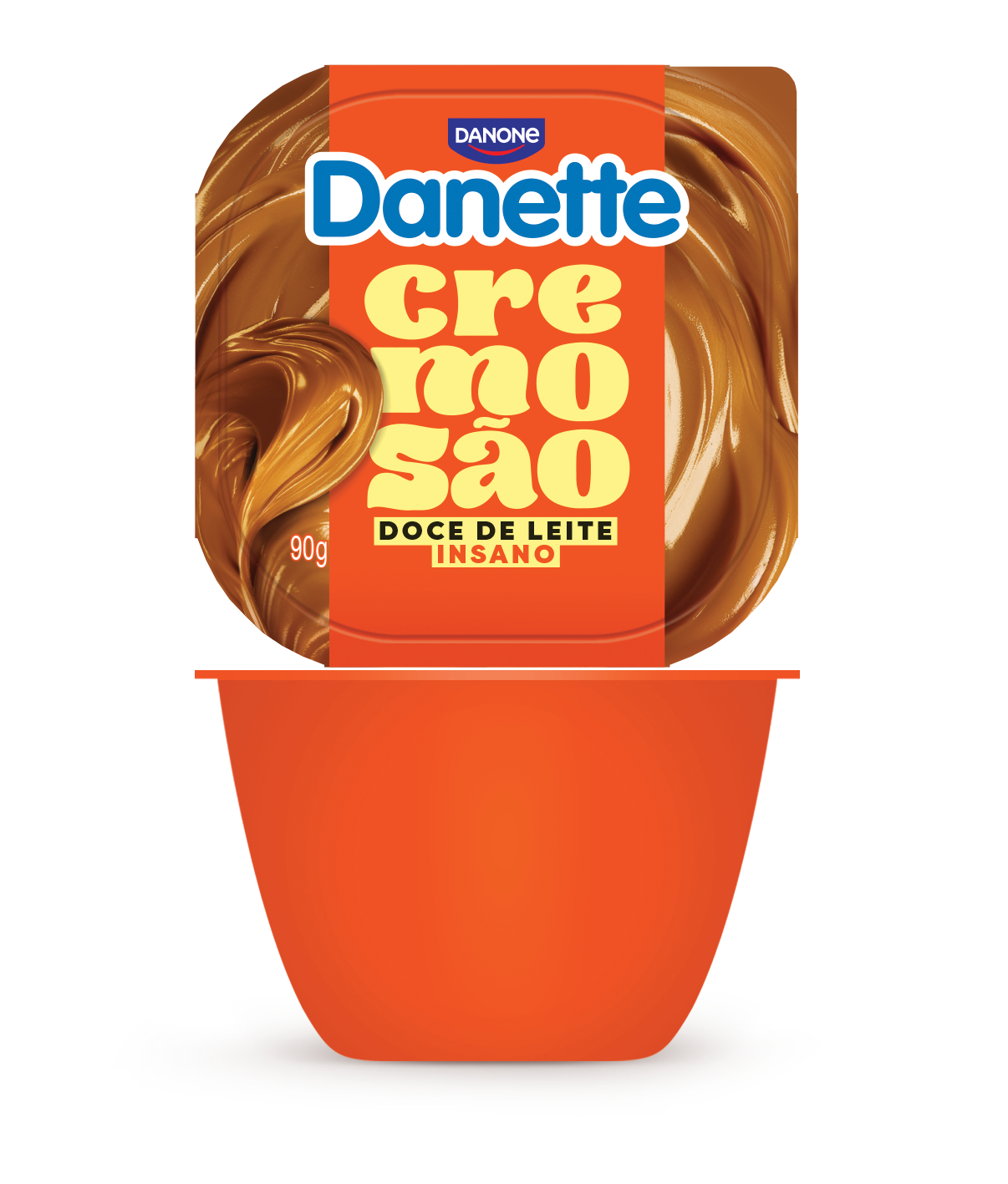 DANETTE CREMOSÃO DANETTE DOCE DE LEITE 90G
