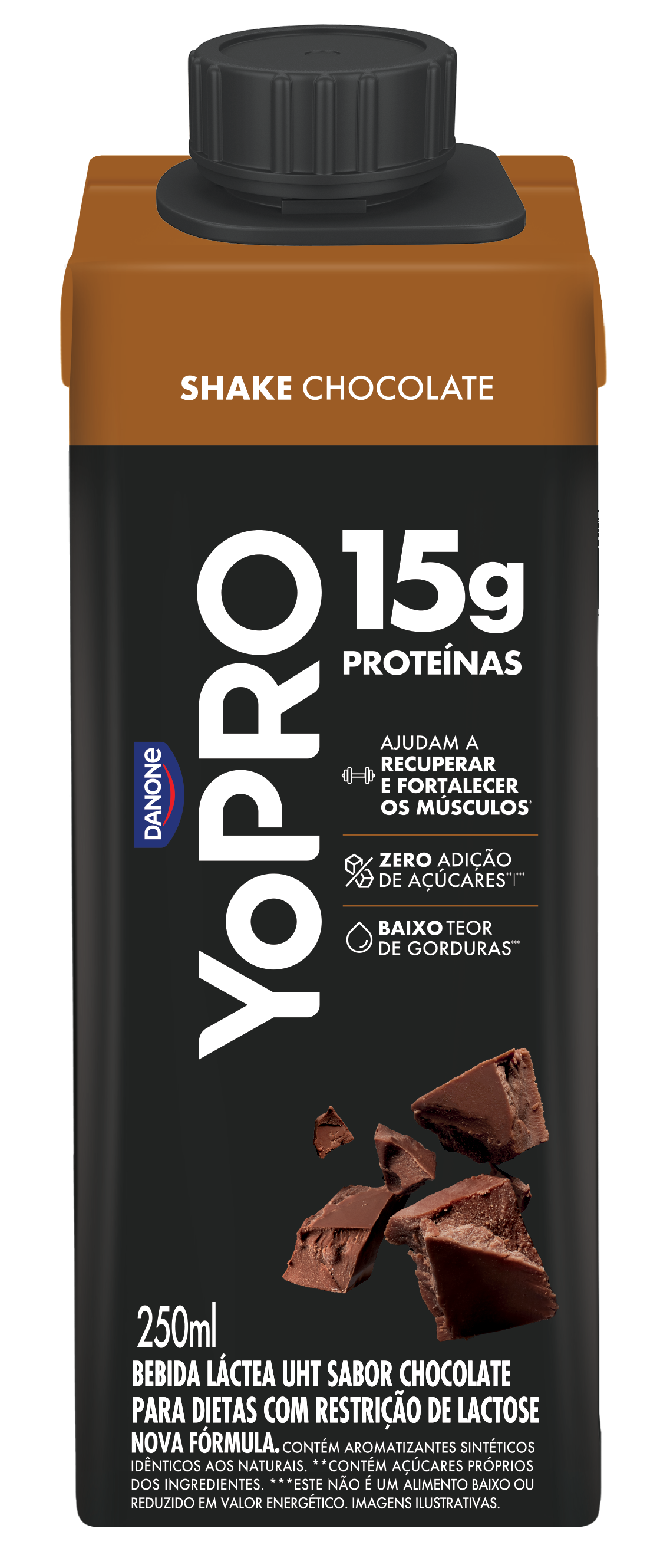 YOPRO 15G DE PROTEÍNAS CHOCOLATE 250ML