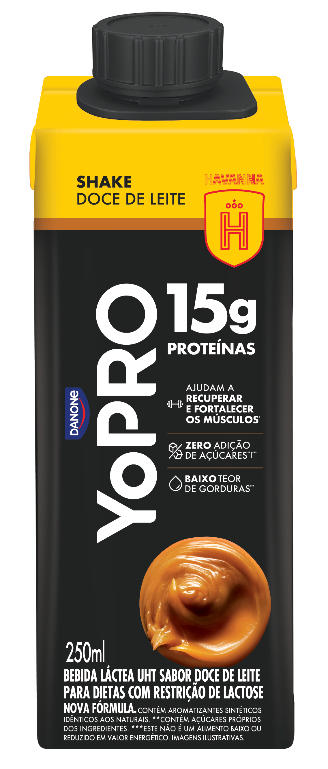 YOPRO 15G DE PROTEÍNAS DOCE LEITE HAVANNA 250ML