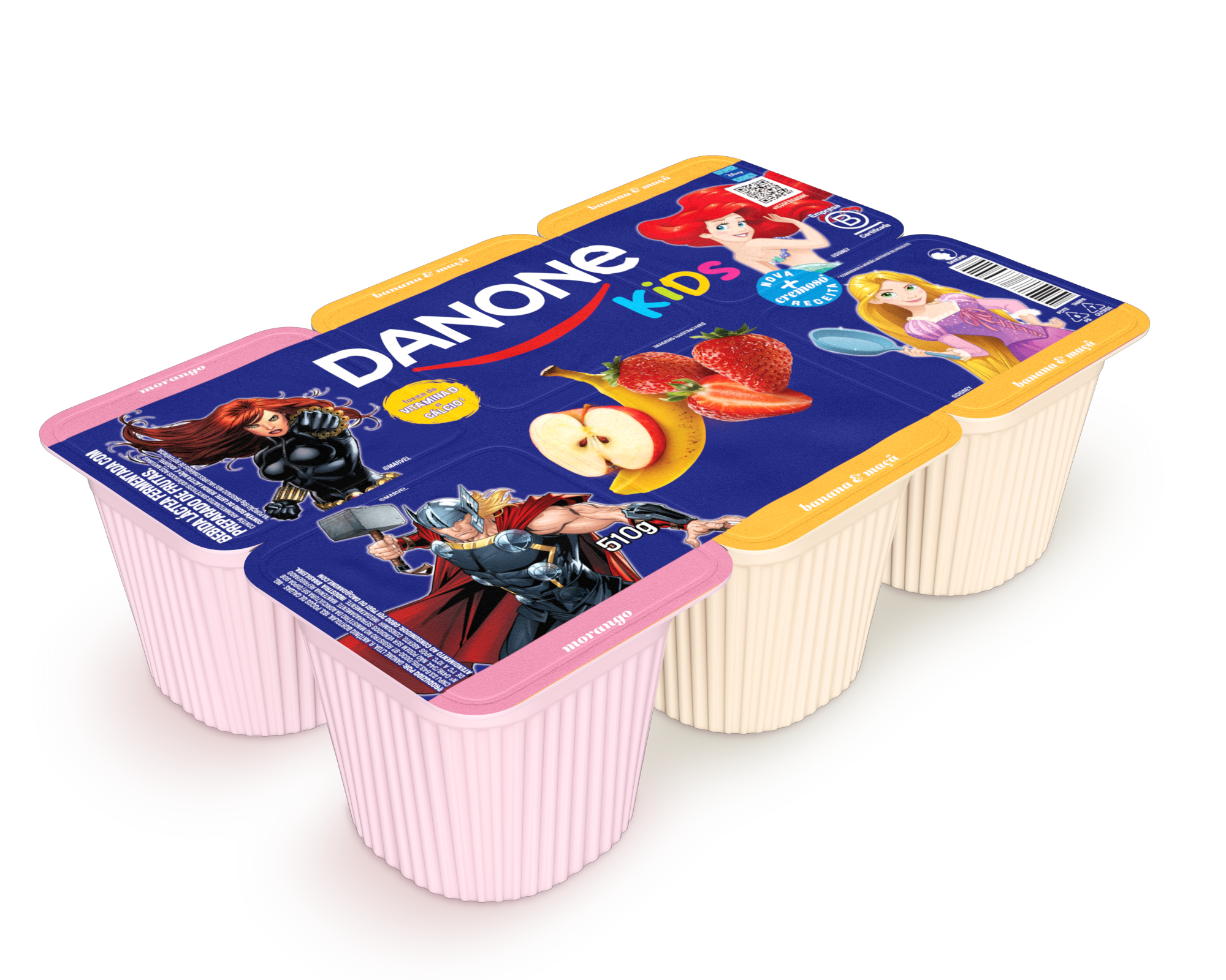 DANONE KIDS POLPA MULTI 510G