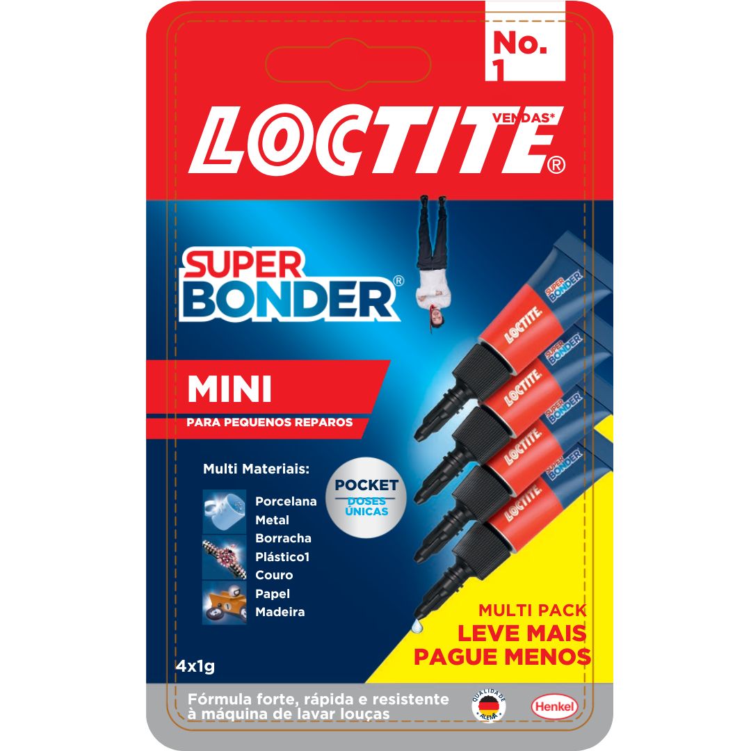 SUPER BONDER 4X1GR LOCTITE