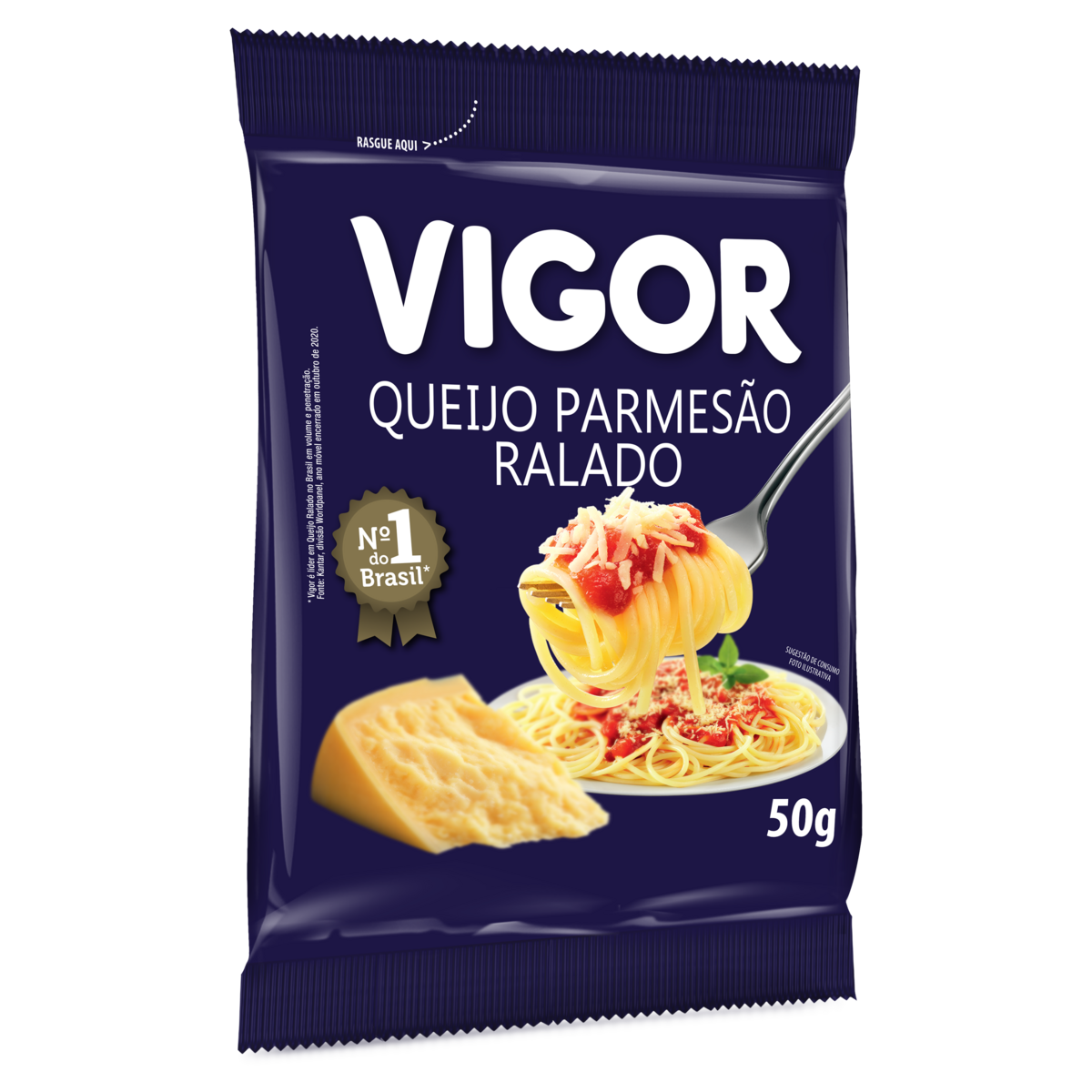 QUEIJO PARMESAO 50GR RALADO VIGOR