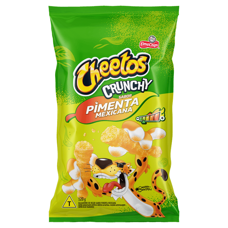 SALGADINHO CHEETOS PIMENTA MEXICANA 120G