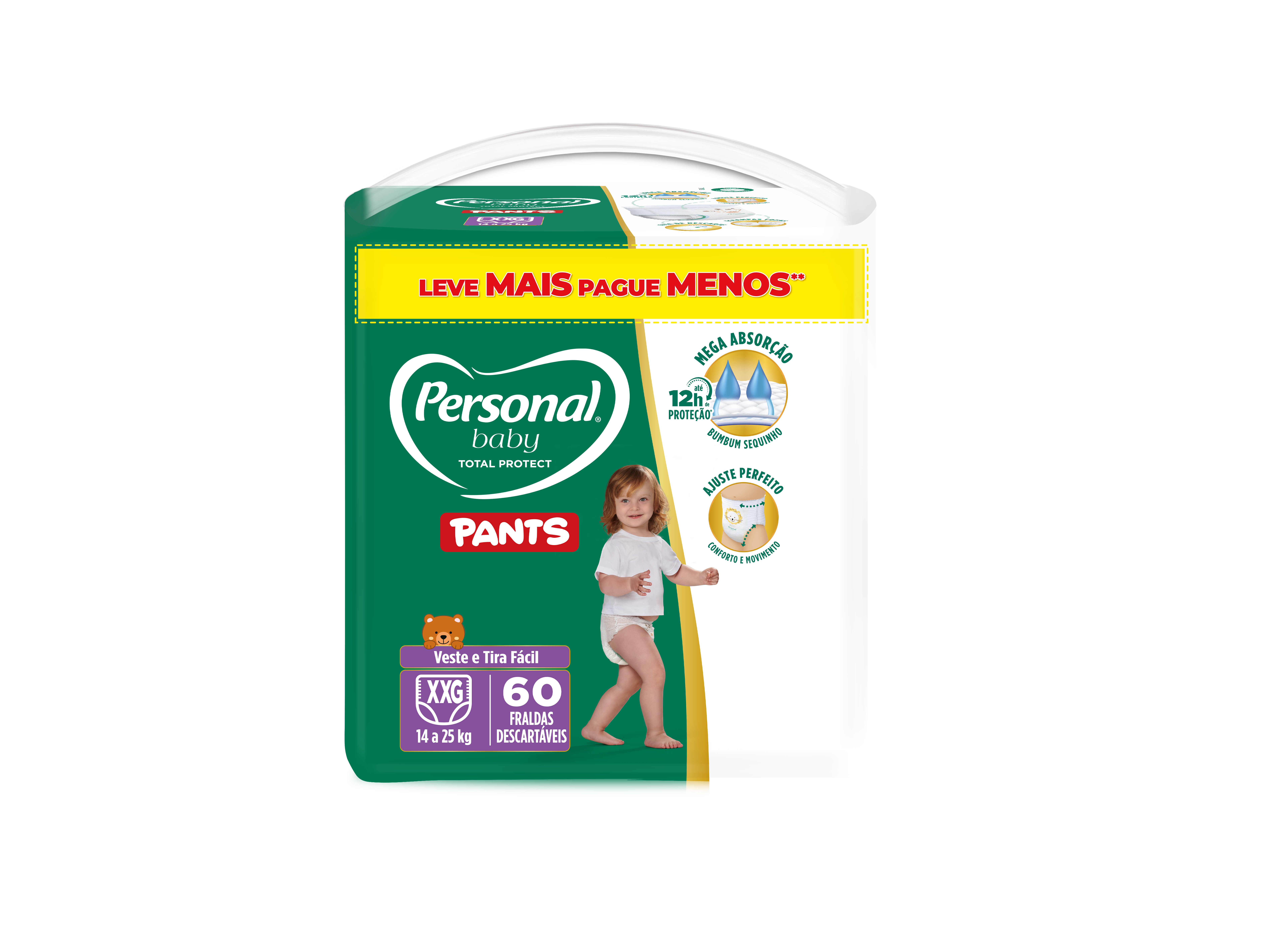 FDA PANTS PROMO XXG C/60 PERSONAL