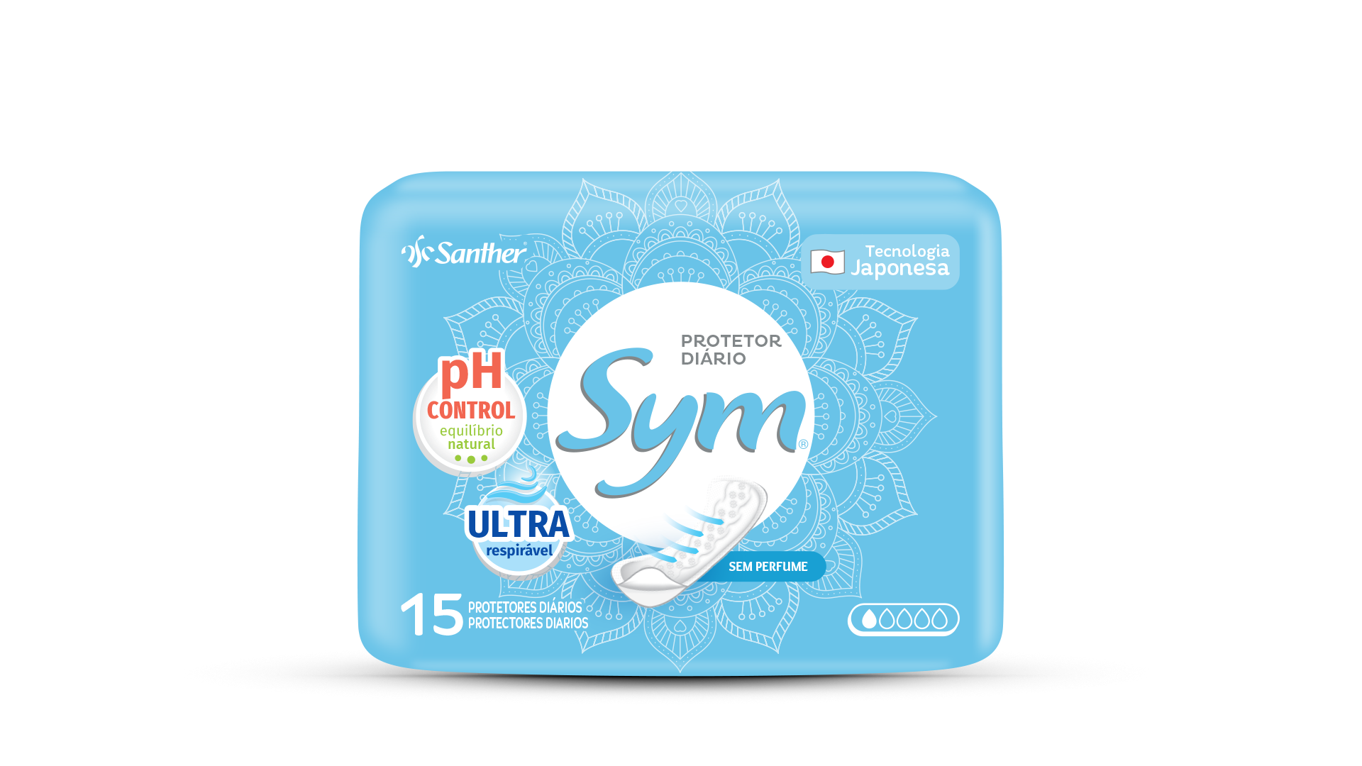 PROT.DIARIO SYM 1X15 C/FRAGRANCIA