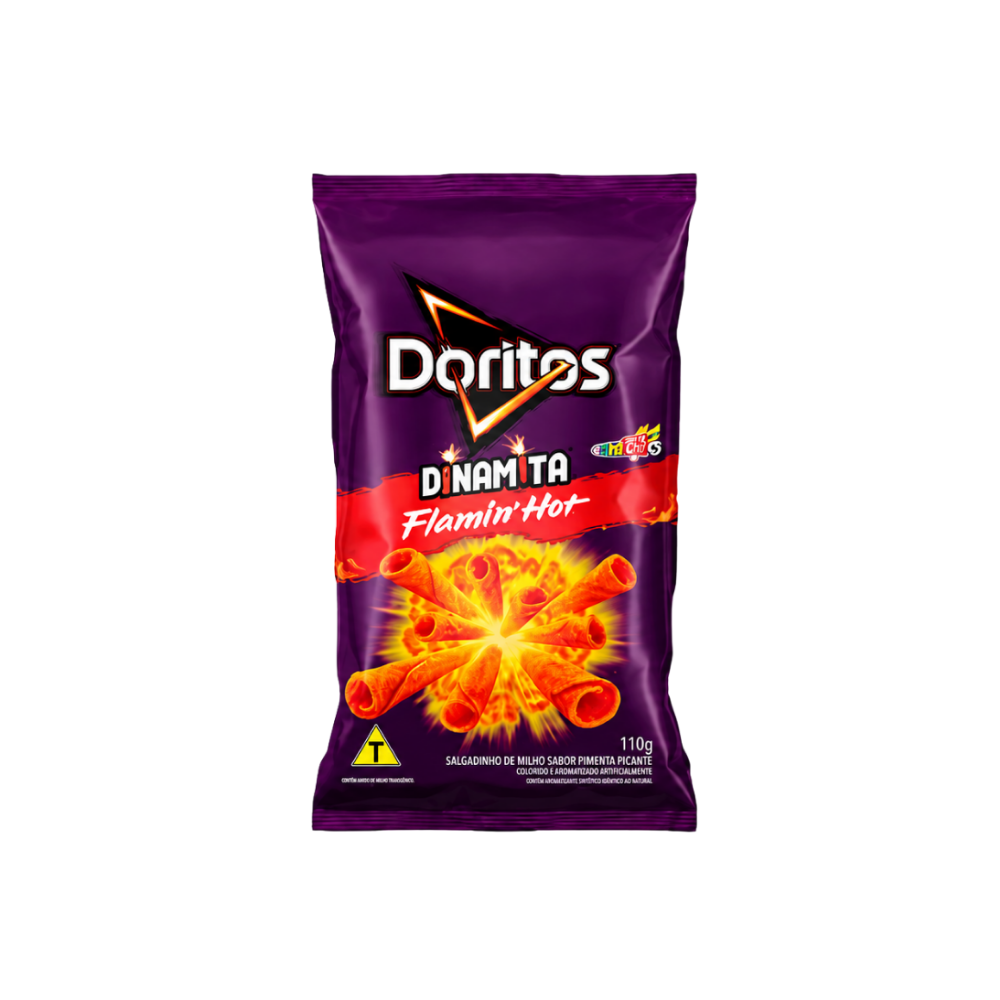 SALGADINHOS DORITOS DINAMITA FLAMIN HOT 110G