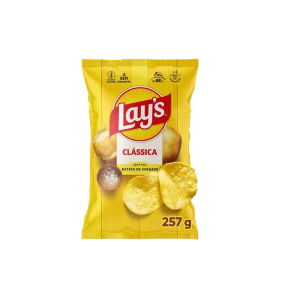 BATATA LAYS CLÁSSICA 257G