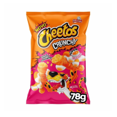 SALGADINHOS CHEETOS CRUNCHY MCHEDDAR 78G