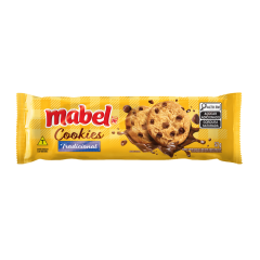 BISCOITO COOKIE MABEL BAUNILHA COM GOTAS DE CHOCOLATE 57G