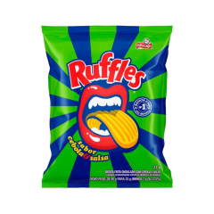 BATATA RUFFLES CEBOLA E SALSA 32G