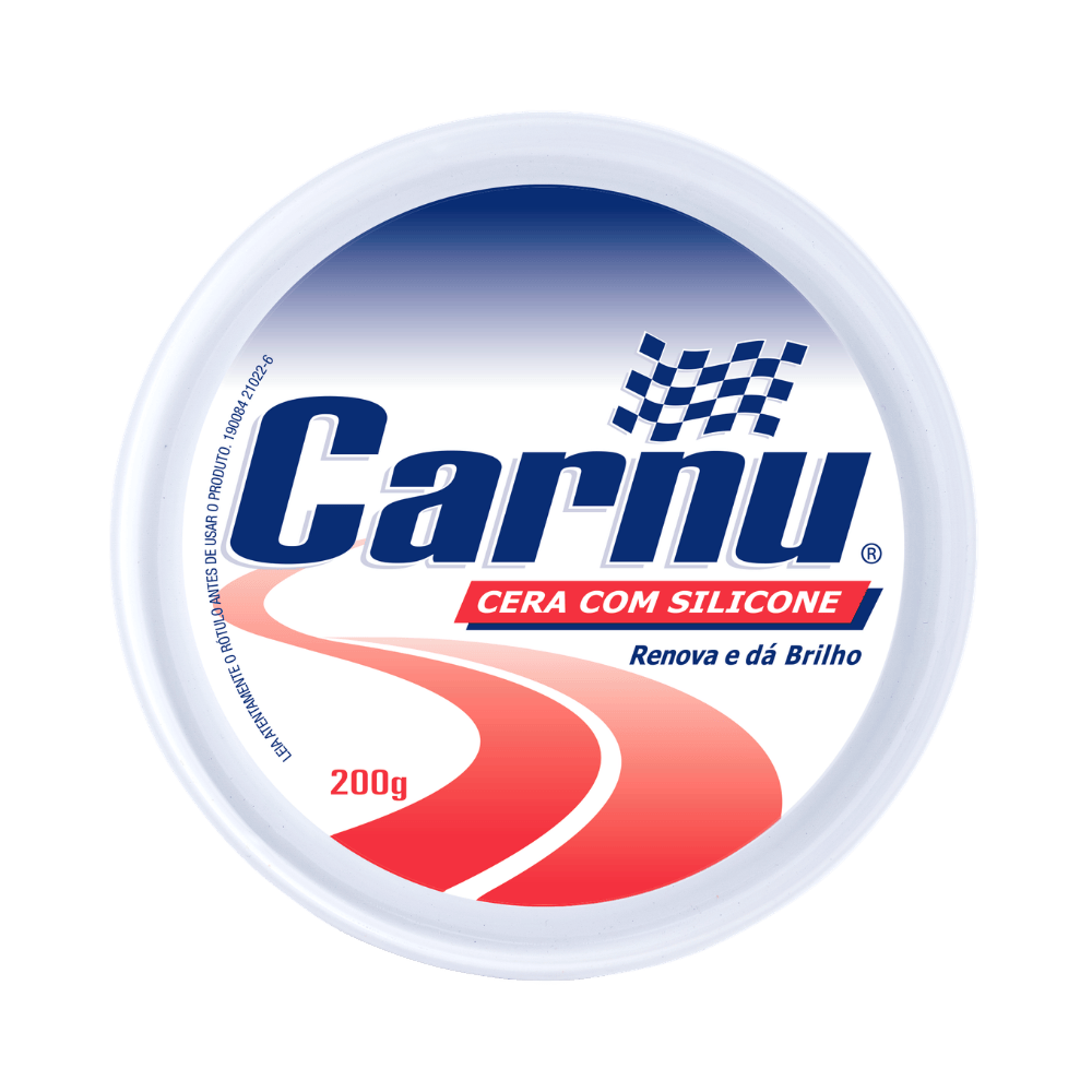 CERA AUTOMOTIVA CARNU COM SILICONE 200GR