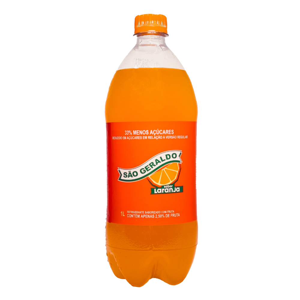 REFRIGERANTE SÃO GERALDO LARANJA 1L